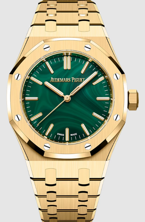 Review 15553BA.OO.1356BA.04 Audemars Piguet Royal Oak Selfwinding 37 Yellow Gold replica watch